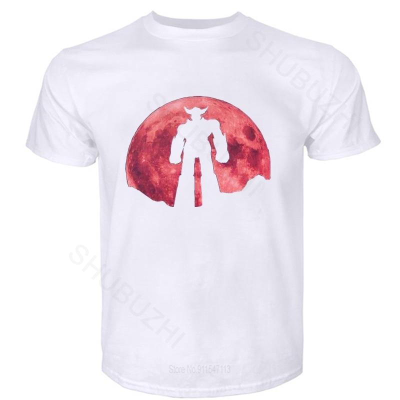 

мужская хлопковая футболка Red Moon - футболка Grendizer грендайзер голдорак аниме япония 70-е 80-е НЛО космический робот дропшиппинг S