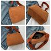 Contemporary Corduroy Sling Bag for Ladies Versatile Shoulder Bags with Zipper