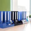 Deli Four-Compartment Plastic File Organizer