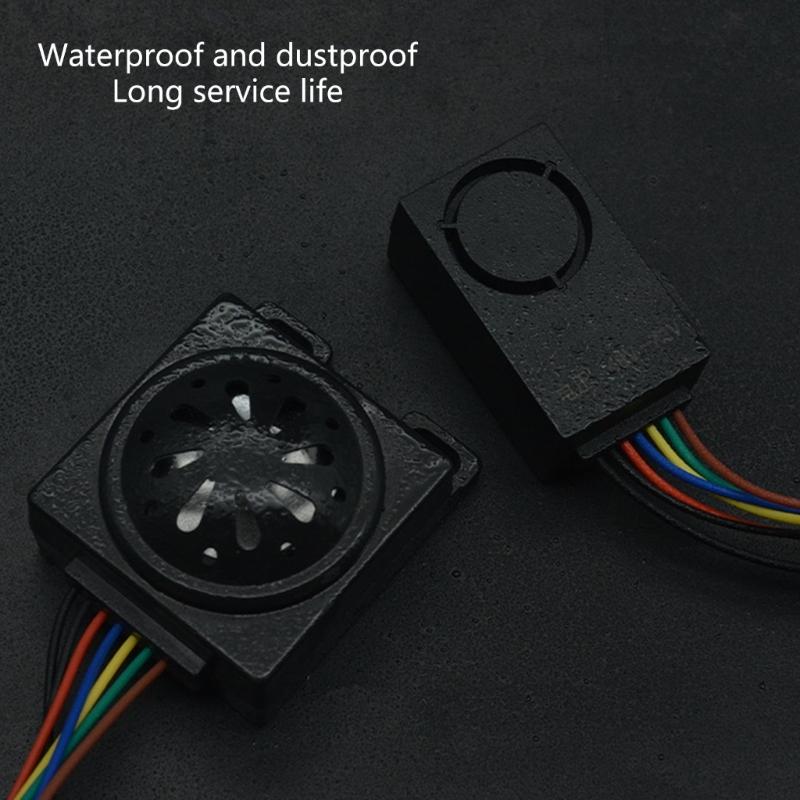 Electric Bike/Tricycle Wireless Remote Control Security Alarm 48V-72V Waterproof Universal Anti-Theft Alarm System 120db