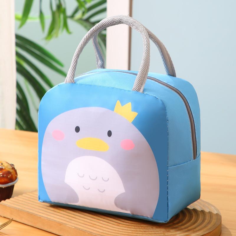 Cute And Fun Oxford Cloth Lunch Box Bag For Food Drinks And Snacks Multi-purpose