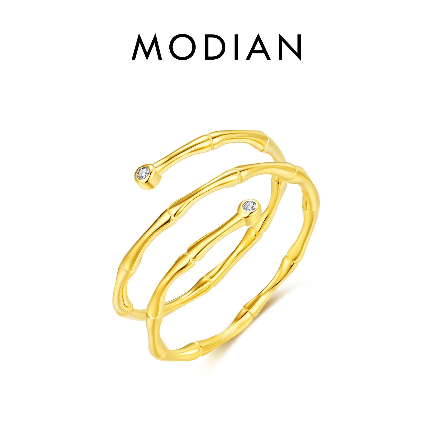 

Модиановое кольцо из стерлингового серебра 925 пробы, модное многослойное винтажное кольцо с регулируемыми размерами 5-7, оригинальный дизайн, изящные ювелирные изделия для женщин золотой