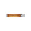 Justerbar varmeovn EDM - for bad - 1200W - 57x10x10,5cm - 07103