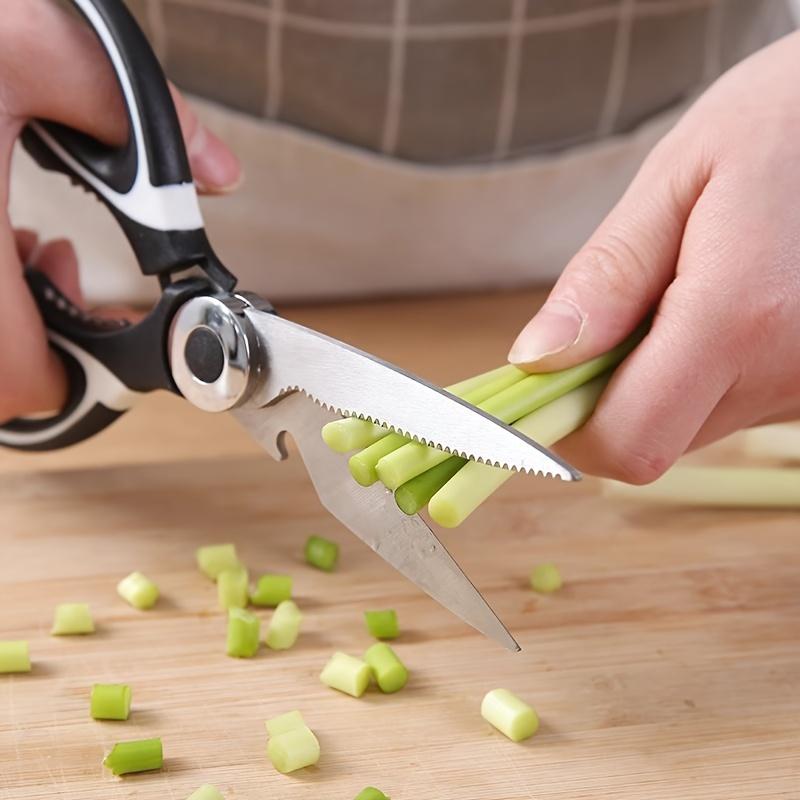 1pc Kitchen Scissors, Poultry Shears, Kitchen Fish Bone Scissors, Multifunctional Chicken Bone Scissors For Duck Fish, Kitchen Accessories