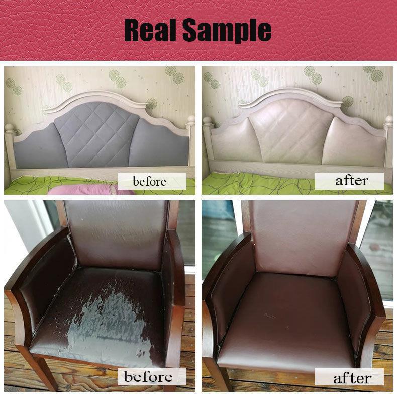 Self-Adhesive Leather Repair Patch Sofa Black PU Leather Sticker for Furniture Table Chair Clothes Car Seats Shoe Bags Fix Patch