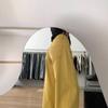 High Street Yellow Wide-Leg Jeans for Women - Trendy, Loose Straight Fit