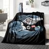 1pc SHARK DIVER Throw Blanket Soft Flannel, Cozy All Season Polyester Perfect for Home, Office