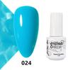 GELPOLISH Nail Art Set: Base, Top Coat, Transparent & White Gel Polishes
