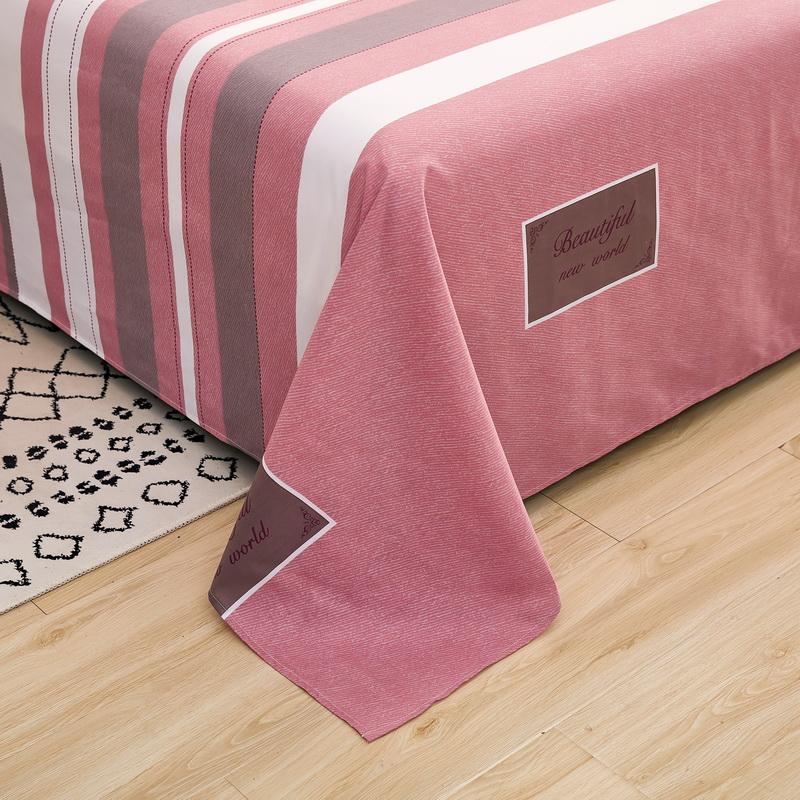 100% Baumwolle Bettlaken Pflanzen Blumen Gedruckt Einzel Doppel Top King Laken Reine Baumwolle Einzelgröße Kinder Bettwäsche (Kein Kissenbezug)