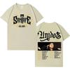 Rapper Santa Fe Klan Unidos Tour T-Shirt Herren Harajuku Lässige Mode Rundhals Kurzarm Oberteile 2026 Sommer Popmusik Streetwear
