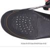 Men's Fleece Arch Support Insoles for Autumn and Winter Sports (Non-Orthopedic)