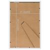 Photo Frame Collage Set 5 Pieces for Tabletop Use White 21 x 29.7 cm MDF
