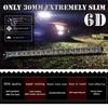 20Inch 180W Slim Single Row 6D Spot Beam Off-Road Led Work Light Bar Waterproof
