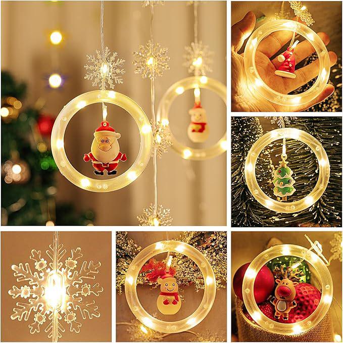 LED Flashing Curtain Lights for Christmas – Indoor Decorative Atmosphere Lighting