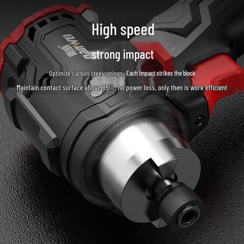 Kit de atornillador de impacto sin escobillas Nanwei NW-S5140 16.8V enchufe CN (adaptador incluido)