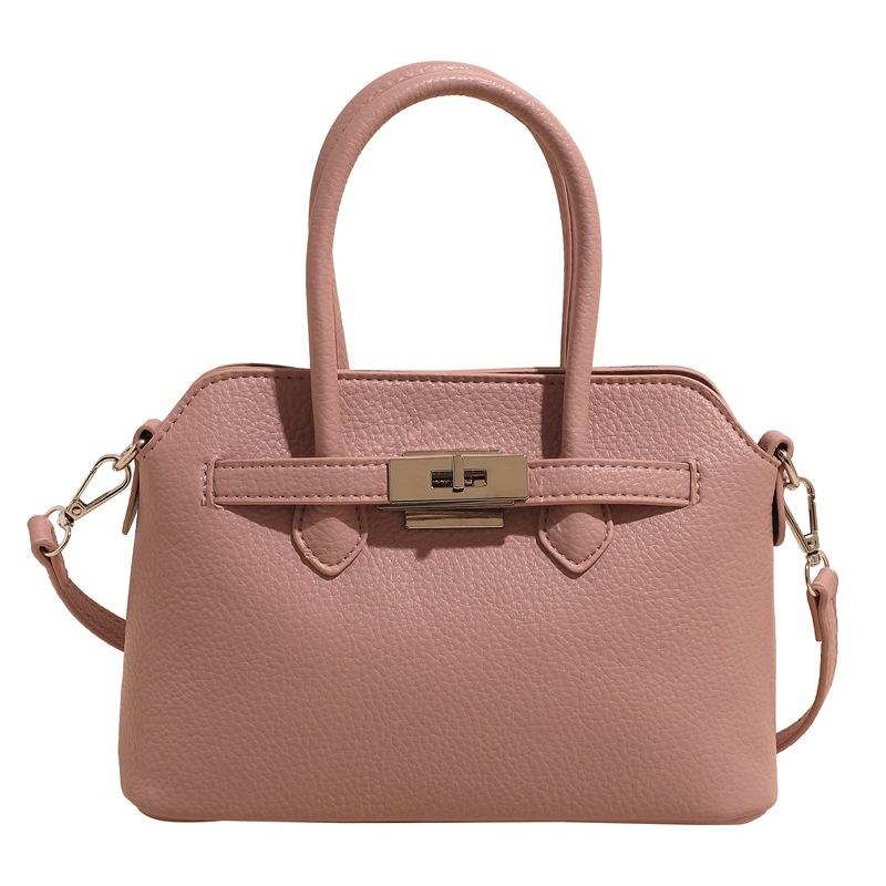 Simple temperament hand bag women's spring new niche fashion messenger bag commuter shoulder bag