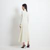VEROMODA Women's V-Neck Long Sleeve Wool Blend A-Line Dress