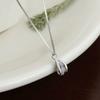 Dainty Teardrop Crystal Necklace - Elegant Diamond-Accent Pendant For Women Gift Fashion Accessories