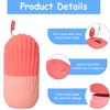 Ice Roller for Face and Eyes Silicone Ice Mold, Cooling and Firming Facial Skin Ice Roller Leak-proof Reusable Facial Care