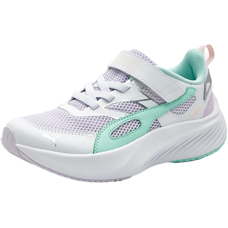 Puma Pounce Lite Om Ac Jr Comfortable Training Sprint Racing Durable Lightweight Shock Absorption Low Top Running Shoes Kids sneaker 404325-03