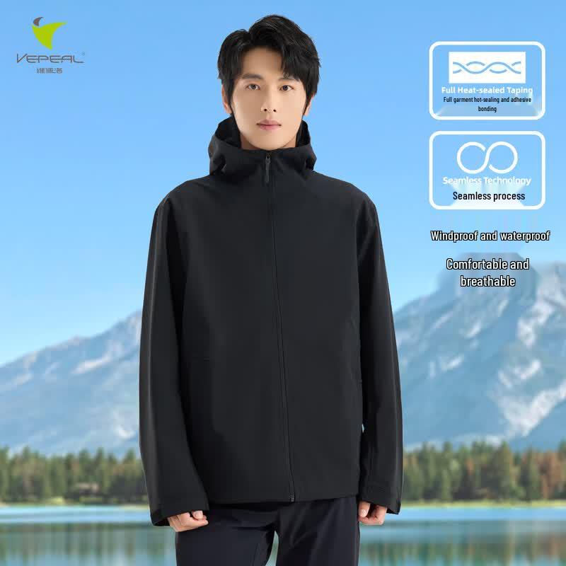 Vepeal Unisex Seamless Single-Layer Outdoor Jacket VFC-258