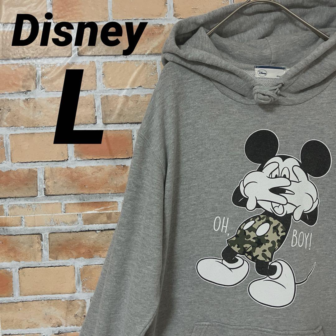 

[Б/У] Толстовка с капюшоном Disney Mickey Mouse с камуфляжным принтом большого размера