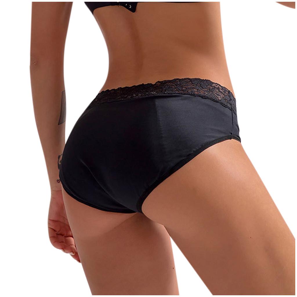 Leak Proof Menstrual  Panties Women Underwear Physiological Lace Pants