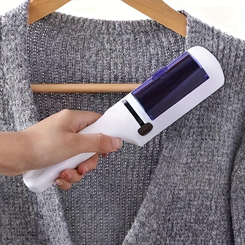 

Manual Static Dry Cleaning Brush Efficient Lint Dust Remover for Clothes Bedding Pet Hair білий