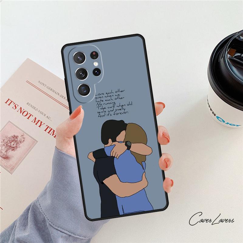 Derek Shepard Grey Anatomy Phone Case For Samsung Galaxy S24 S25 S23 S22 Ultra Note 10 20 Plus S20 S21 FE Cover