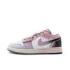 Jordan Air Jordan 1 Low Slip Resistant Low top Vintage Basketball Shoes GS Black White Pink 553560-053(Team186-S-BOX)