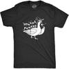 Halloween Mens T-Shirt Honkus Ponkus Humor Goose Witch Cute Tees