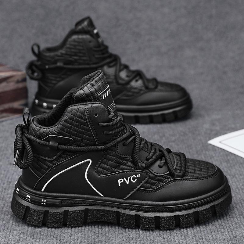 Men Outdoor Ankle Boots 2026 Autumn Comfortable Non Slip Casual Shoes Short Boots Fashion High Quality High Top Sports Shoes
