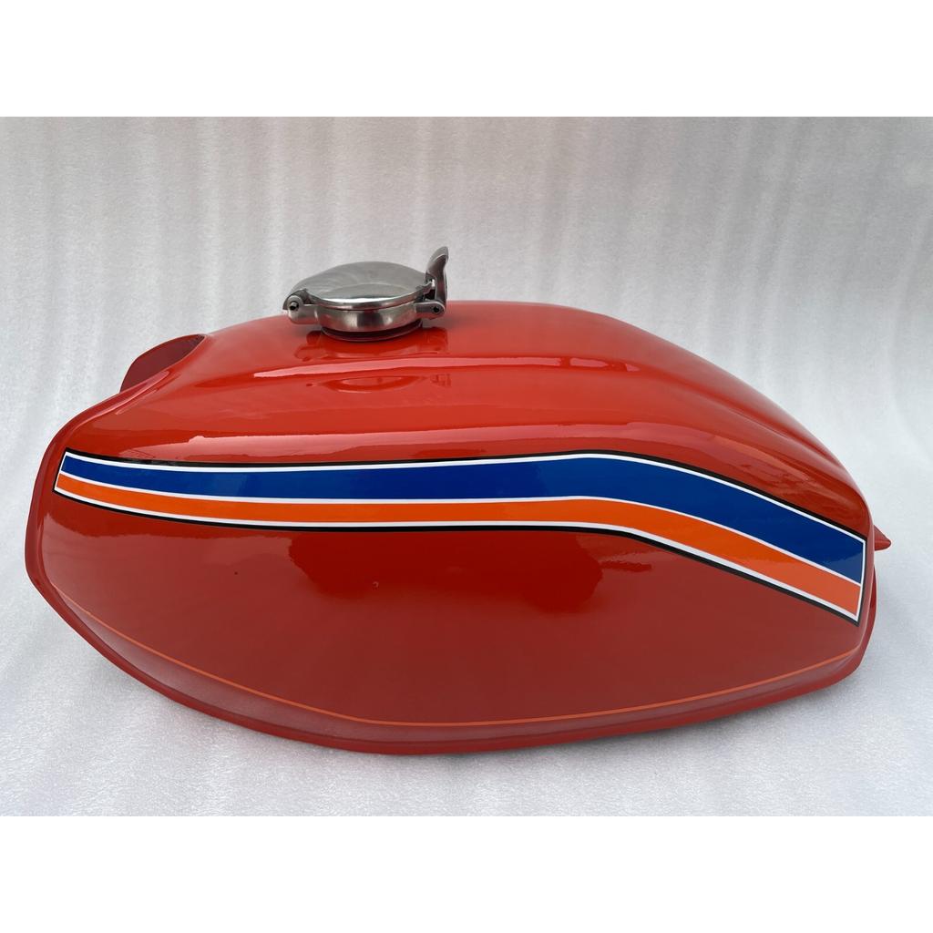 Honda CB400 CB400A 1978 Red Painted Aluminium Alloy Petrol Fuel Gas Tank + Cap