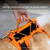 Large Dog Light Tactical Chest Back Dog Leash Chest Strap Out Explosion-proof Large Dog Vest Type Dog Walking Leash