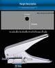 Handheld Eco-board Edge Banding Puncher and Nail Hole Filler with Countersink Drill Bit