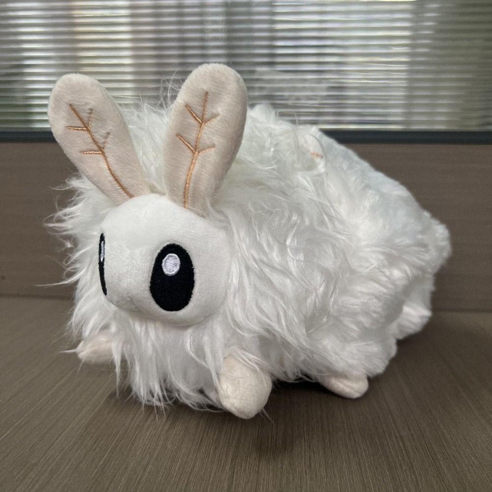 Fluffy Poodle Moth Plush Toys Big Eye Cute Stuffed Dolls  Friends Birthday Gifts