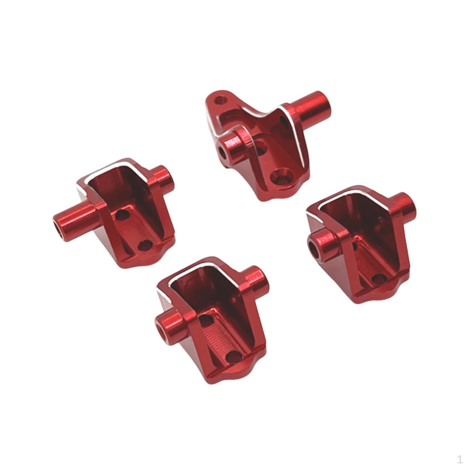 

4 Штуки Тяга Коду Сидіння Вісь Рульова Тяга Кріплення 1:10 Масштаб Алюмінієвий Сплав ЧПУ RC Частини Передні Задні чорний