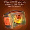 Mini centrale solaire portable AC Power Bank Générateur d'énergie solaire Alimentation 568WH 500W Outil de camping en plein air d'urgence rechargeable
