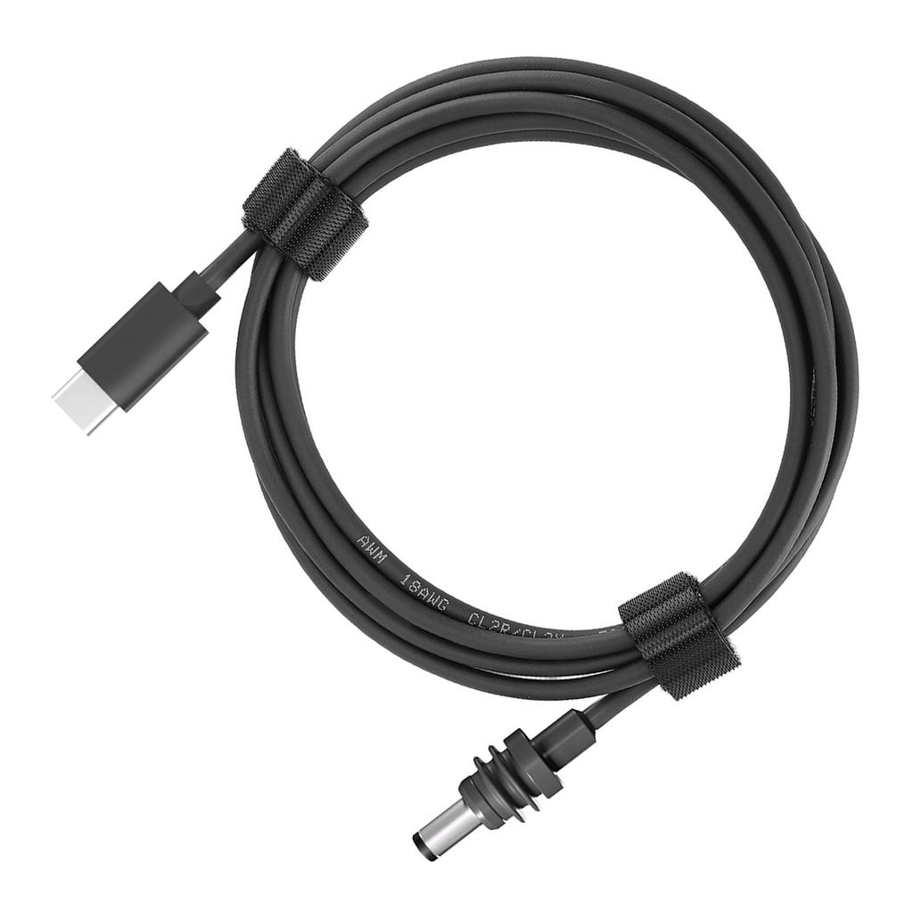 USB C To DC Power Cable for Satellite 10ft 20AWG 100W IP68 Water Resistant Type C Male To DC Male Charging Cord for