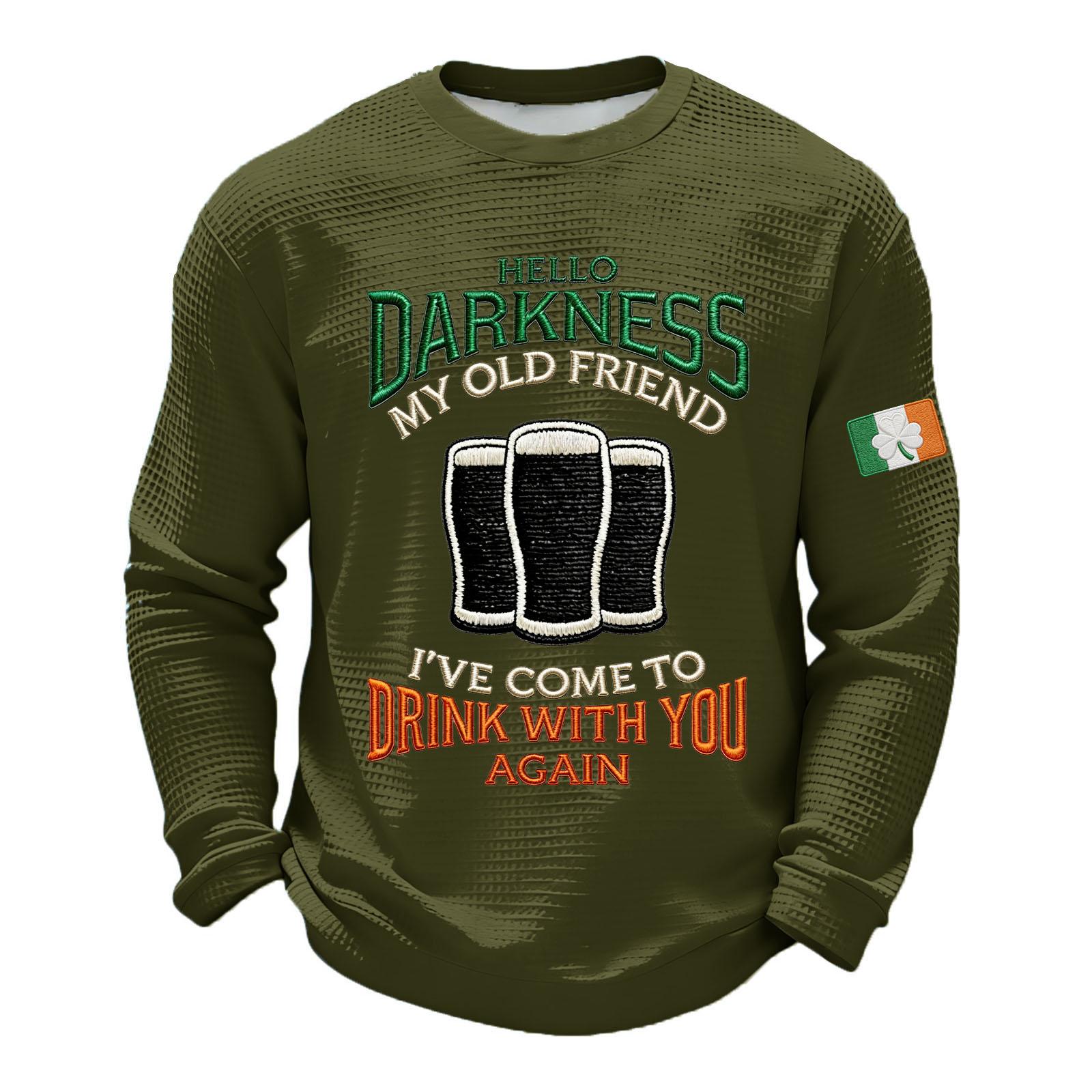 

Мужская повседневная рубашка с воротником на пуговицах с длинным рукавом L