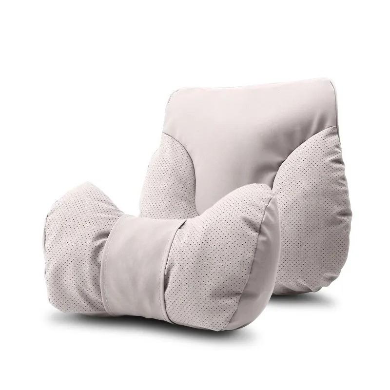 Car Seat Headrest Lumbar Support Protective Pillow Waist Cushion For Opel Astra Grandland Corsa Mokka Frontera Insignia Zafira