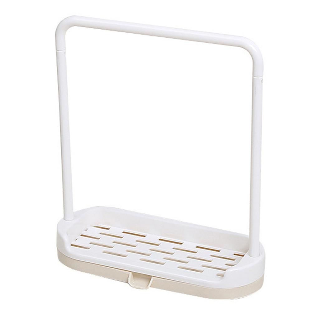 Küchenspüle Schwammhalter Mehrzweck Küchenlappenständer Schwammhalter mit Spültuch-Trockenständer für Küchenarbeitsplatte