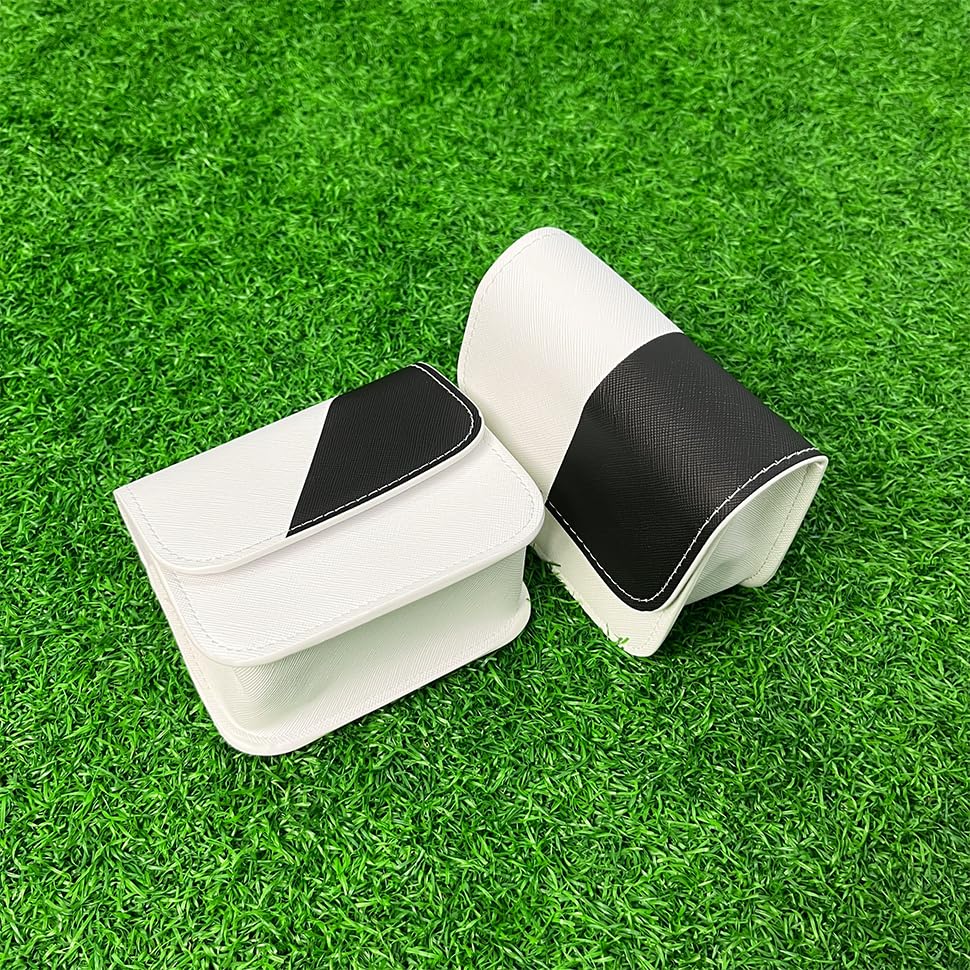 Crestgolf Golf-Laser-Entfernungsmesser-Etui, Aufbewahrungsbox für Entfernungsmesser, Aufbewahrungsbox aus PU-Leder für Entfernungsmesser, Tragetasche für Golf-Entfernungsmesser, magnetisches Etui