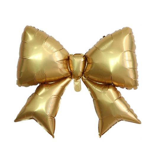 29 Inch Giant Bow Balloon Large Aluminum Foil Balloons for Birthday Party Bachelorette Bridal Engagement Wedding Anniversary Supplies