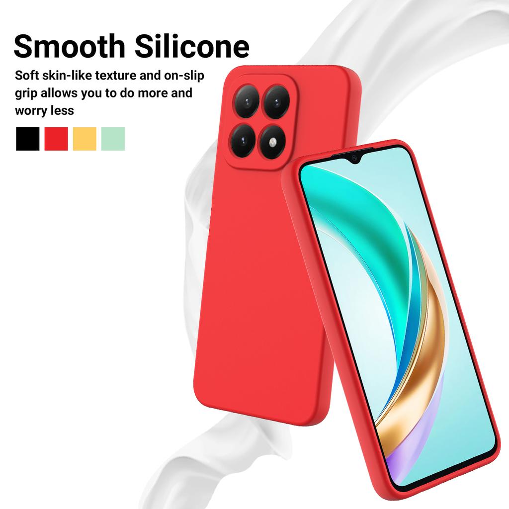 For Xiaomi 15T Liquid Silicone Case Phone Back Cover with Hand Strap