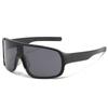 New outdoor large-frame sports cycling sunglasses, unisex, for skiing, mountaineering, and wind protection, providing sun protection and tinted