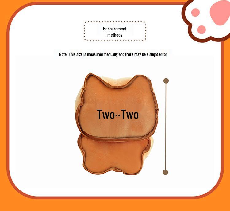 Creative Cute Cat Plush Butter Cookie Doll for Best Friend