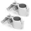 2pcs Top Hinged Jaw Slide Boat Pin & Cam Clamp Marine Yachts Fitting Hardware