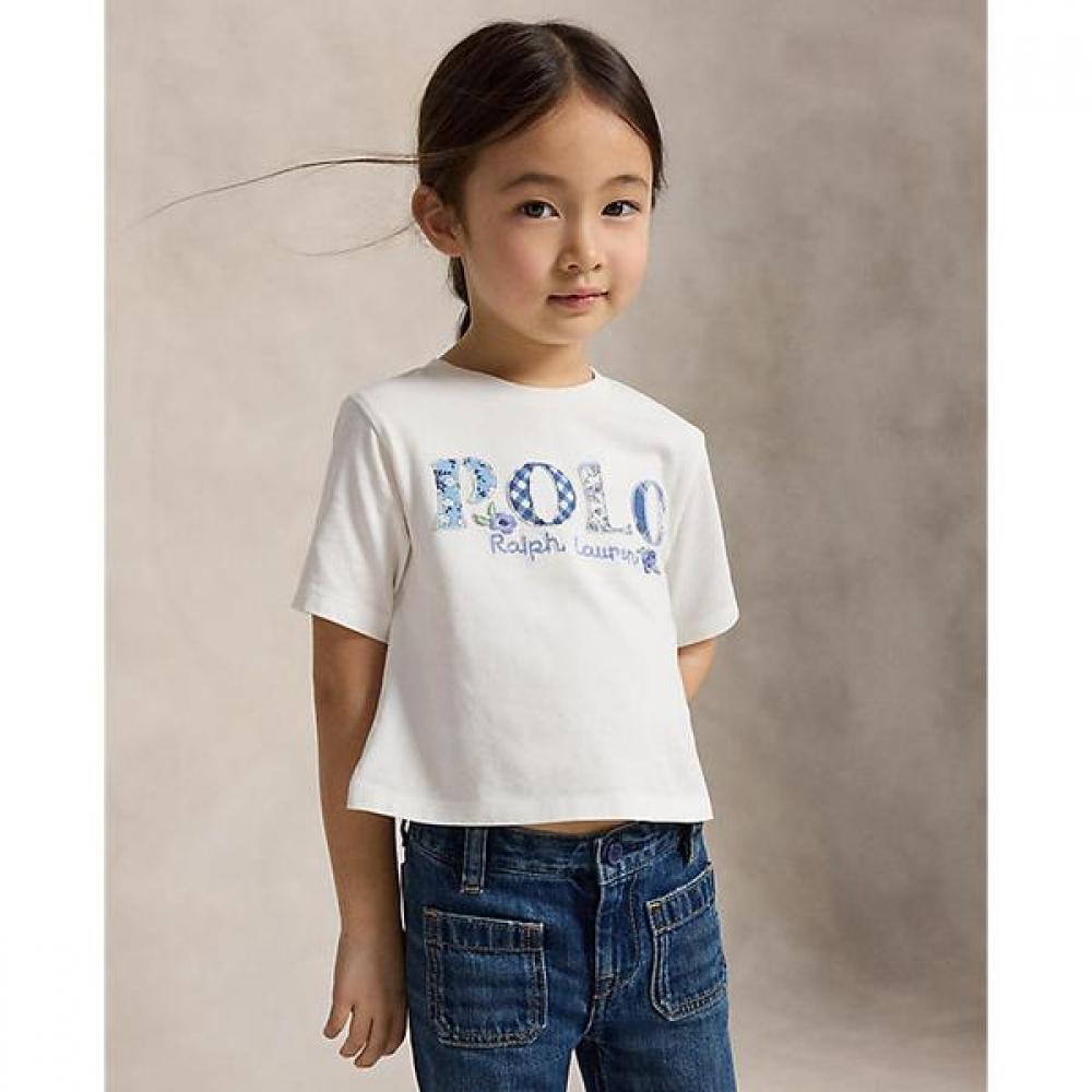 Polo Ralph Lauren Girls 2 6y Logo Cotton Jersey Tee Cwpotshr8020532100
