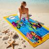 Beach Towel with Superthings3 Pattern - soft,absorbent,machine washable Lightweight&Modern,swimming,Travel Essentials